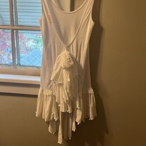 Manoush white cotton dress
